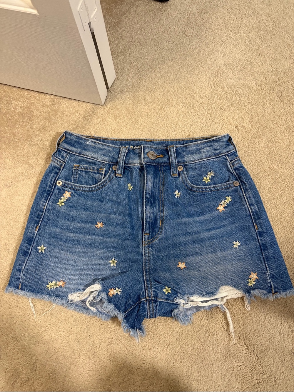 American Eagle Outfitters Floral Jean Shorts - NWOT
